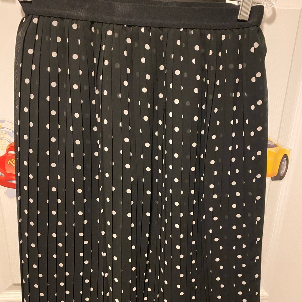 Polkadots skater skirt